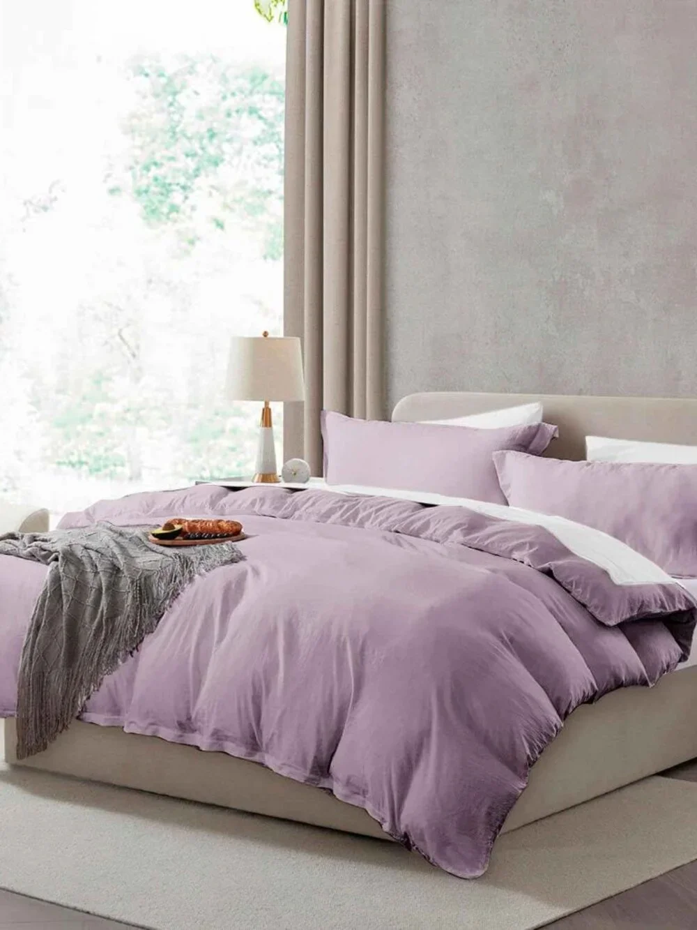 Hearth & Harbor 3 pc Full Duvet Cover Set N074